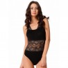 Lace Button Bodysuit