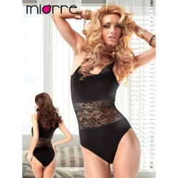 Lace Button Bodysuit